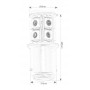 Lampadina LED BA15D 12/24V 2W 140Lm 2700K Bianca Calda OS1444311-18%