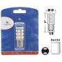 Lampadina LED BA15D 12/24V 2W 140Lm 2700K Bianca Calda OS1444311-18%