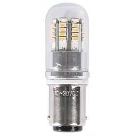 Lampadina BA15D a LED 12/24V 2,5W 240Lm 3000K Bianco Caldo OS1444316-18%