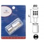 BA15D LED SMD bulb 12/24V 2,5W 240Lm 3000K warm white light OS1444316