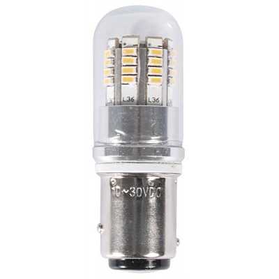 Lampadina LED BAY15D 12/24V 2,5W 240 Lumen Luce Bianca 3000K OS1444401-18%