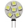 Lampadina 12/24V 1,2W 2700K 6LED G4 24mm attacco laterale OS1445005-18%