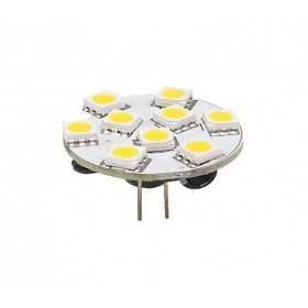 Lampadina 12/24V 2W 2700K 9LED G4 28mm attacco posteriore OS1445010-18%