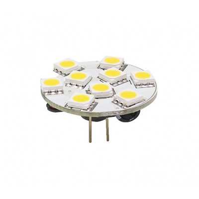 Lampadina 12/24V 2W 2700K 9LED G4 28mm attacco posteriore OS1445010-18%