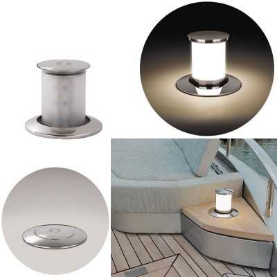 Quick Lampada LED Retrattile Secret Light L 6W 10-30V Inox 3100K Caldo Q26100002BIC-25%