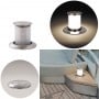 Quick Lampada LED Retrattile Secret Light L 6W 10-30V Inox 3100K Caldo Q26100002BIC-25%