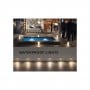 Quick Lampada LED Retrattile Secret Light L 6W 10-30V Inox 3100K Caldo Q26100002BIC-25%