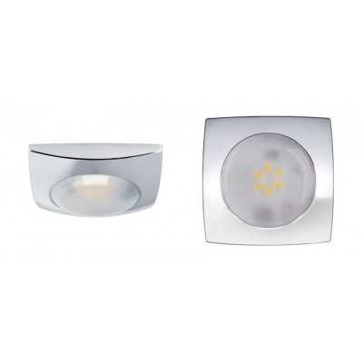 Quick Plafoniera LED TATÌ 2W 10-15V Bianca Calda 3100K 133lm Cromata Q27002415-25%