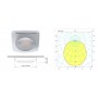 Quick Plafoniera LED TATÌ 2W 10-15V Bianca Calda 3100K 133lm Cromata Q27002415-25%
