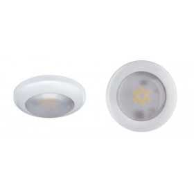Quick Plafoniera LED MIRÒ 2W 10-15V Bianca Calda 3100K 133lm Bianca 9010 Q27002416-25%