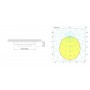 Quick Plafoniera LED MIRÒ 2W 10-15V Bianca Calda 3100K 133lm Cromata Q27002417-25%