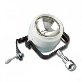 Super-Light spotlight 2 pin plug and bulb 12V with connection for pushpit TRL2225022