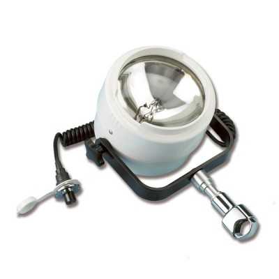 Super-Light spotlight 2 pin plug and bulb 12V with connection for pushpit TRL2225022