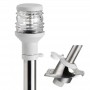 360° Stainless steel removable Pull-out light pole 60cm White lantern OS1116102