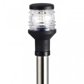 Compact 360° Retractable pole Aisi 316 60cm Black OS1114100