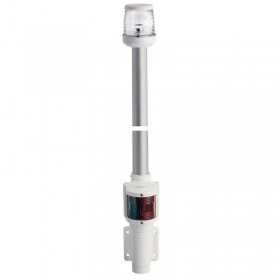Asta Combinata a parete da 360° con Fanale di Via Verde Rosso 100cm OS1112601-18%