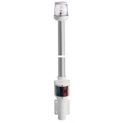 Asta Combinata a parete da 360° con Fanale di Via Verde Rosso 100cm OS1112601-18%