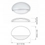 Quick Luci LED di Cortesia EYELID 0.5W 10-30V in Plastica e Bianco 9010 Q25200001RO-25%