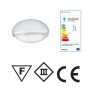 Quick Luci LED di Cortesia EYELID 0.5W 10-30V in Plastica e Bianco 9010 Q25200001BL-25%