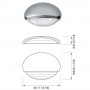 Quick EYELID 0.5W 10-30V White LED Courtesy Light Q25200000BIN