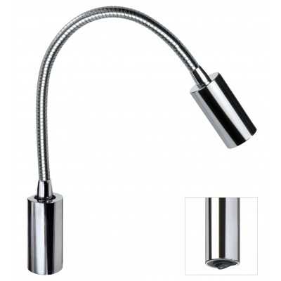 Quick AUDREY WALL S2 1.5W 10-30V Polished Aluminum Reading Light Switch Q25400026BIN