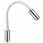 Quick AUDREY WALL USB 1.5W 10-30V Polished Aluminum Reading Light Q25400025BIN