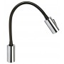 Quick AUDREY WALL USB 1.5W 10-30V Polished Aluminum Reading Light Q25400025BIC