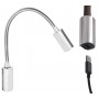 Quick AUDREY WALL USB NS 1.5W 10-30V Satin Aluminum Reading Light Q25400023BIC