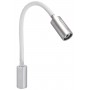 Quick AUDREY WALL 1.5W 10-30V Satin Aluminum Reading Light with Switch Q25400020BIC