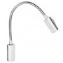 Quick AUDREY WALL 1.5W 10-30V Satin Aluminum Reading Light with Switch Q25400020BIC