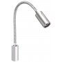 Quick AUDREY WALL 1.5W 10-30V Satin Aluminum Reading Light with Switch Q25400020BIC