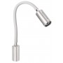 Quick AUDREY WALL 1.5W 10-30V Satin Aluminum Reading Light with Switch Q25400020BIC