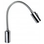 Quick Luce LED AUDREY WALL 1.5W Alluminio Cromato con Switch 10-30V B.Naturale Q25400018BIN-25%