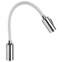 Quick Luce LED AUDREY WALL 1.5W Alluminio Cromato con Switch 10-30V B.Naturale Q25400018BIN-25%