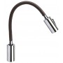 Quick Luce LED AUDREY WALL 1.5W Alluminio Cromato con Switch 10-30V B.Naturale Q25400018BIN-25%