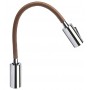Quick Luce LED AUDREY WALL 1.5W Alluminio Cromato con Switch 10-30V B.Naturale Q25400018BIN-25%