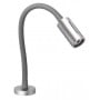 Quick AUDREY 1.5W 10-30V IP40 Satin Aluminum Reading Light with Switch Q25400016BIN