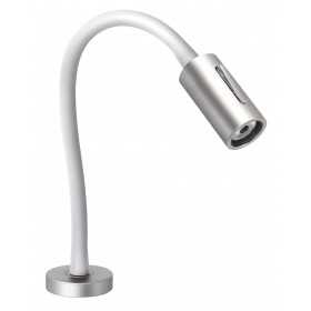 Quick Luce LED AUDREY 1.5W Alluminio Satinato con Switch 10-30V B.Naturale Q25400016BIN-25%