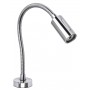 Quick AUDREY 1.5W 10-30V IP40 Chrome Aluminum Reading Light with Switch Q25400014BIN