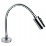 Quick AUDREY 1.5W 10-30V IP40 Chrome Aluminum Reading Light with Switch Q25400014BIN