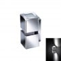 Quick QB TWINS 4+4W IP40 Aluminum Fixed Wall Light with 2 POWER LED Q26002413BIN