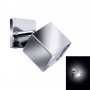 Quick Applique LED Alluminio QB SWIVEL 6W IP40 Orientabile 350° Bianco Caldo Q26002410BIC-25%
