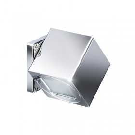 Quick Applique LED Alluminio QB COMPASS 6W IP40 1 LED Orientabile B.Naturale Q26002407BIN-25%