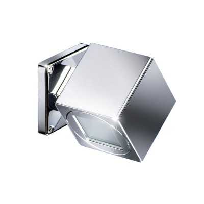 Quick Applique LED Alluminio QB SPIN 2+2W IP40 2 LED Orientabili B.Naturale Q26002405BIN-25%