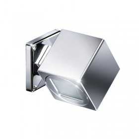 Quick Applique LED Alluminio QB SPIN 2+2W IP40 2 LED Orientabili B.Caldo Q26002405BIC-25%