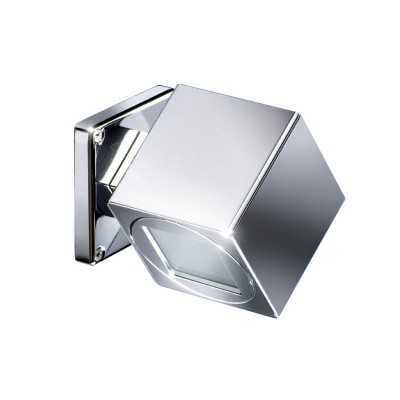 Quick Applique LED Alluminio QB SPIN 6W IP40 1 LED Orientabile B.Caldo Q26002404BIC-25%