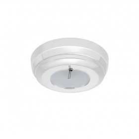 Quick Plafoniera LED SANDY C 2W 10-30V Inox Bianco 9010 con Interruttore Q27002434BIC-25%