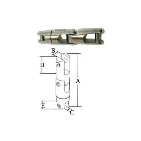 Giunto girevole a doppio snodo - Catena 10/12mm N12401828976-25%