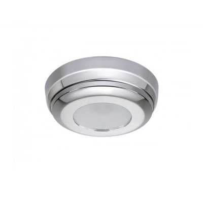 Quick MINDY C 2W 10-30V Polished Stainless Steel LED Ceiling Light Ø90mm Q27002426BCR