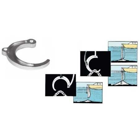 Salva Ancore in Acciaio Inox AISI 316 D.180mm OS0110200-40%